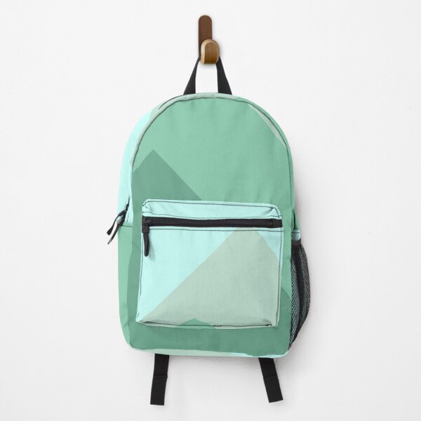 Item preview, Abstract Green Geometric Mountains designed and sold by AbstractIdeas.