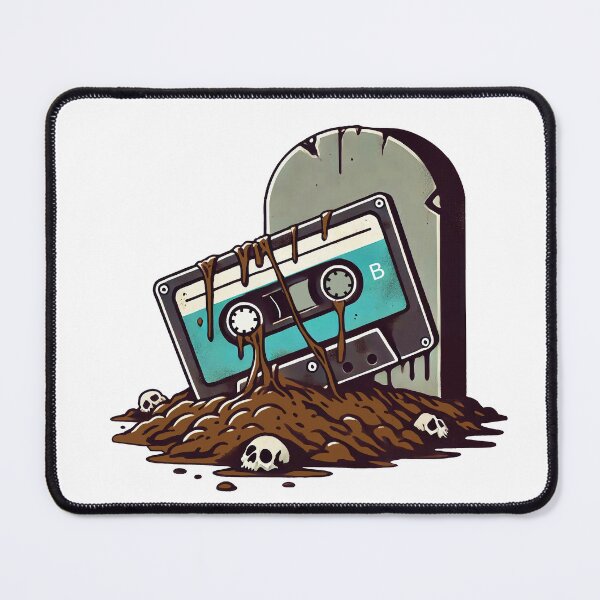 Item preview, The death of the cassette tape designed and sold by FreshArtFusion.
