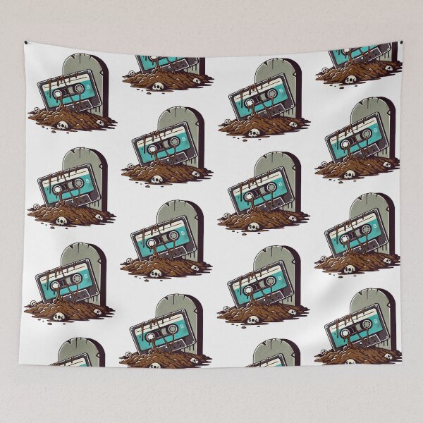 Item preview, The death of the cassette tape designed and sold by FreshArtFusion.
