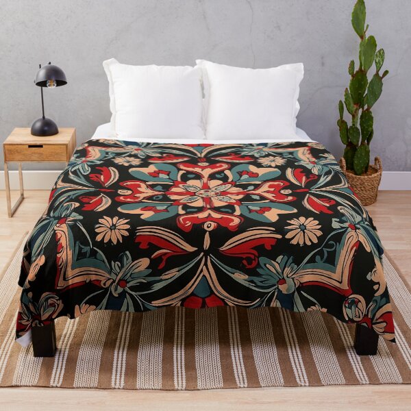 Aperçu de l'œuvre Mandala Floral Bohème - Art Décoratif créée et vendue par Guesso.