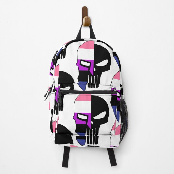 Item preview, Genderfluid Pride Spartan Skull – Bold LGBTQ+ Warrior Design designed and sold by silent ocean.