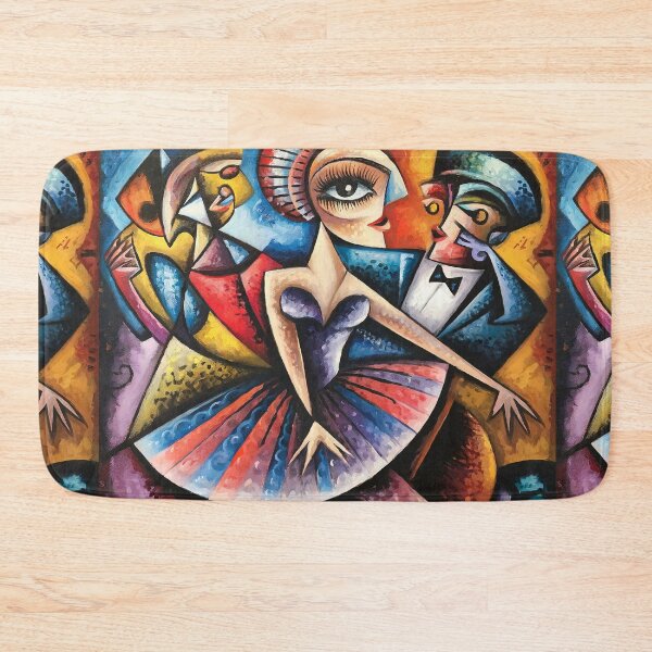 Item preview, Melody in Motion: A Geometric Symphony | A Cubist Fusion  designed and sold by KARTICK DUTTA.