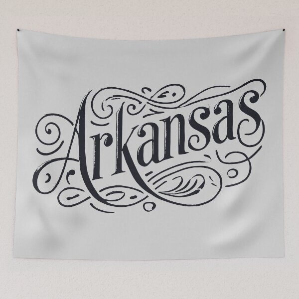 Item preview, Vintage Arkansas Script - Cursive Design designed and sold by relaxedcreative.