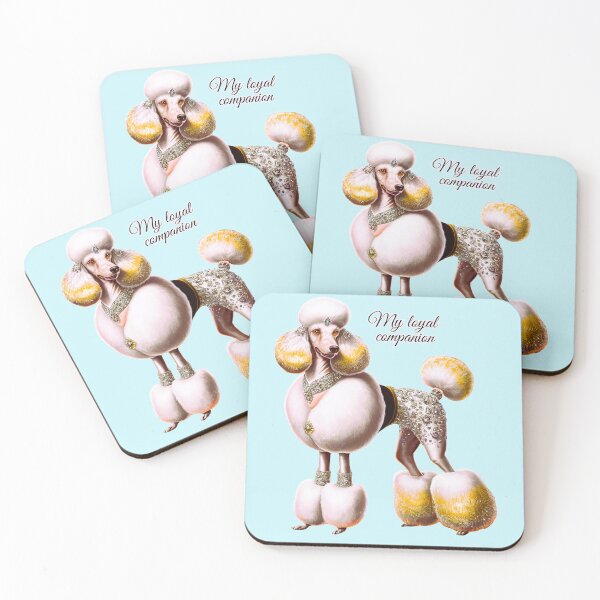 Item preview, POODLE MY LOYAL COMPANION     designed and sold by Marketing Products Trust.