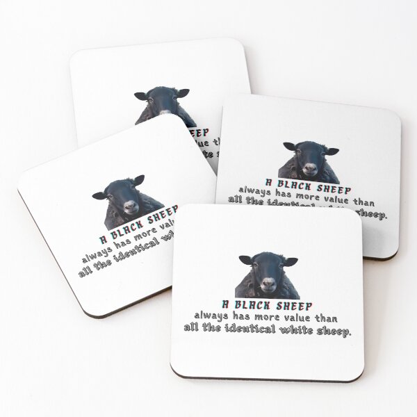 Item preview, Black Sheep The Value of Individuality designed and sold by Dakson Design - Fantasy Art.