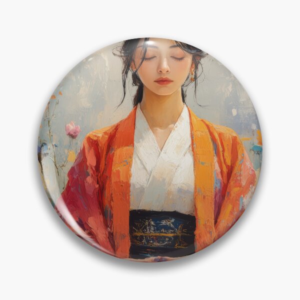 Item preview, japanese girl in flowerfield designed and sold by EgonZ9.