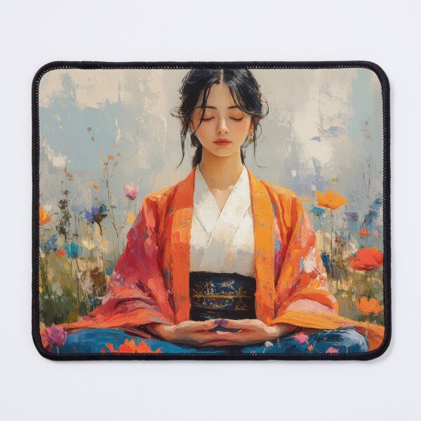 Item preview, japanese girl in flowerfield designed and sold by EgonZ9.