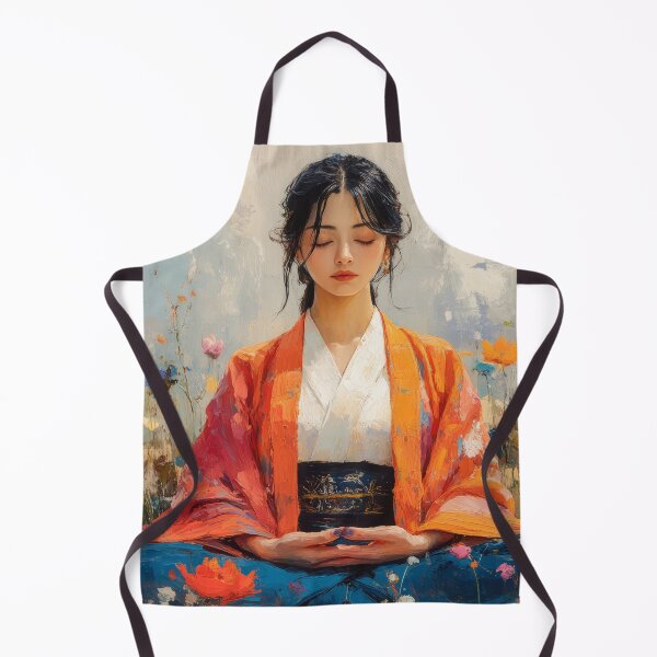Item preview, japanese girl in flowerfield designed and sold by EgonZ9.