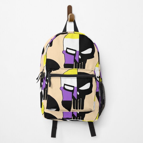 Item preview, Non-Binary LGBTQ+ Skull – Iconic Pride Warrior Art designed and sold by The High Hippo.