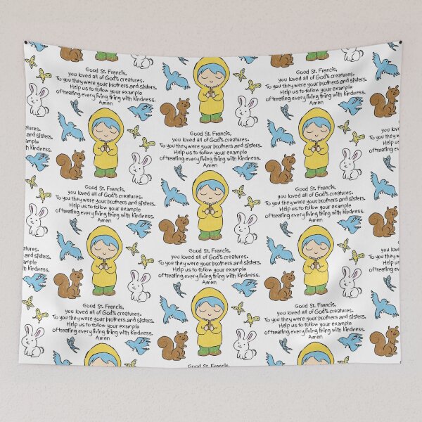 Item preview, St Francis x Luce prayer for kindness to all God's creatures designed and sold by KatelynMitalski.
