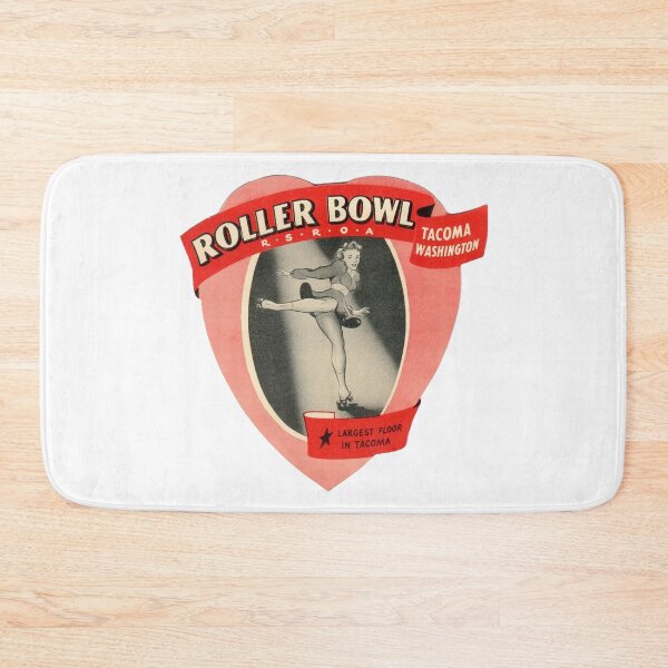 Item preview, Roller Bowl Tacoma Washington Roller Skating Rink Sticker Decal Label designed and sold by tislord.
