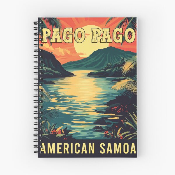 Item preview, Descubra el paraíso de Pago Pago en Samoa Americana - Travel Art designed and sold by turtlestart.