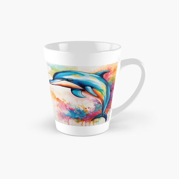 Item preview, Colorful dolphin designed and sold by industrialcraft.