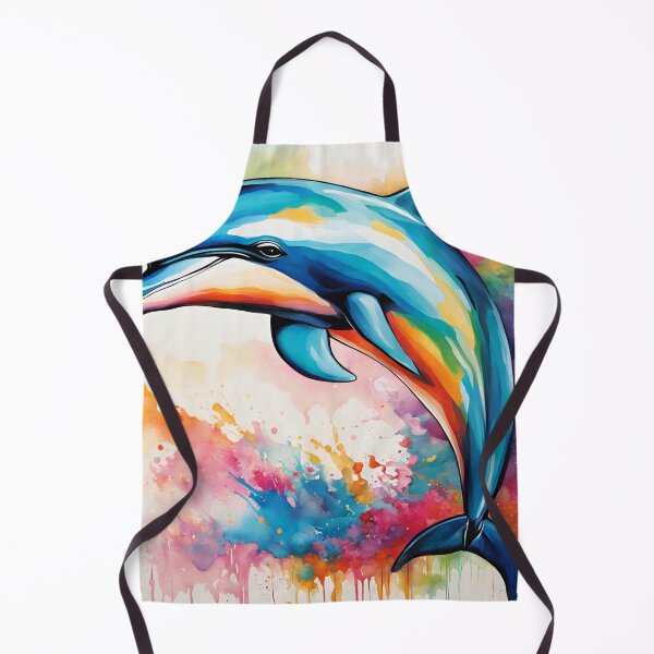 Item preview, Colorful dolphin designed and sold by industrialcraft.