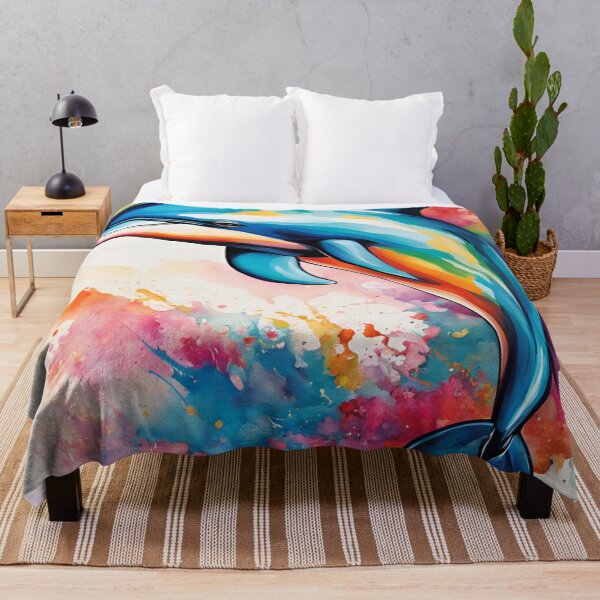 Item preview, Colorful dolphin designed and sold by industrialcraft.