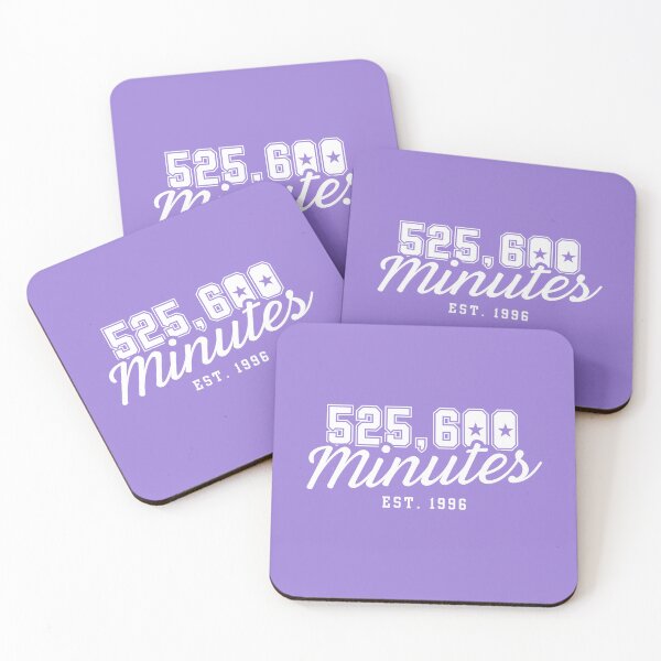 Item preview, 525600 minutes designed and sold by Caring Hearts.