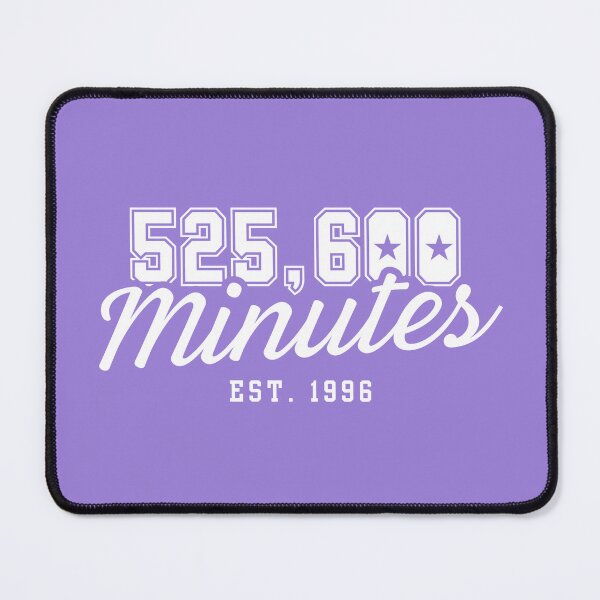 Item preview, 525600 minutes designed and sold by Caring Hearts.