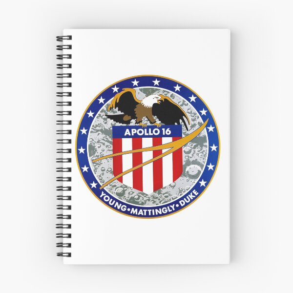 Item preview, NASA Apollo 16 Moon Mission Patch  designed and sold by jutulen.