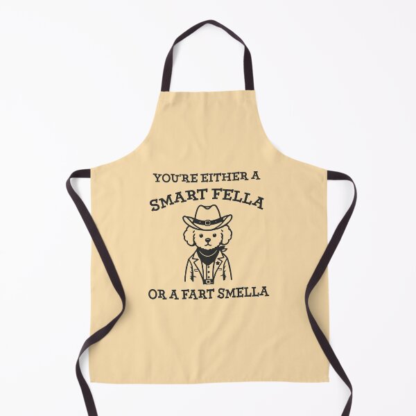 Item preview, Smart Fella vs Fart Smella - Funny Cowboy Dog designed and sold by chantastical.