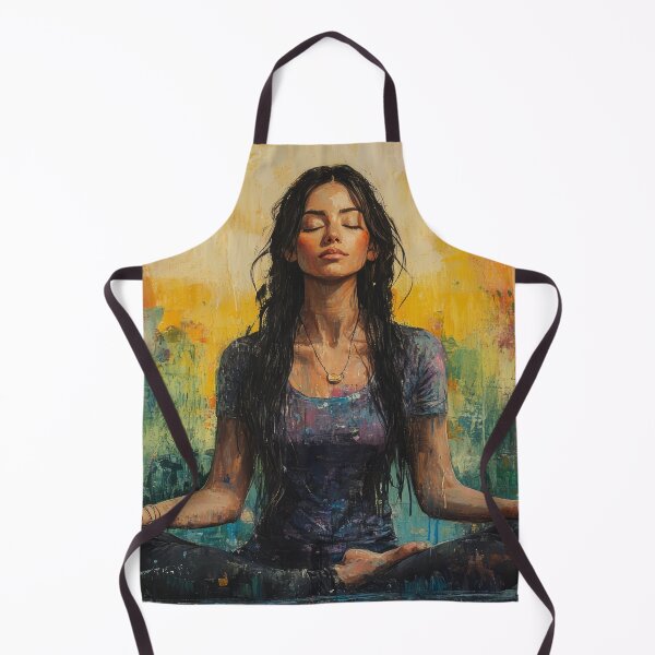 Item preview, painted woman meditation designed and sold by EgonZ9.