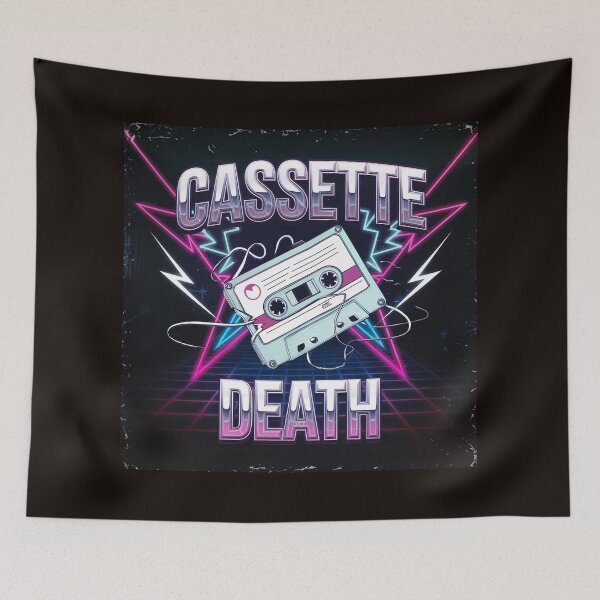 Item preview, death of the tape - retro cassette death designed and sold by Dot1001.