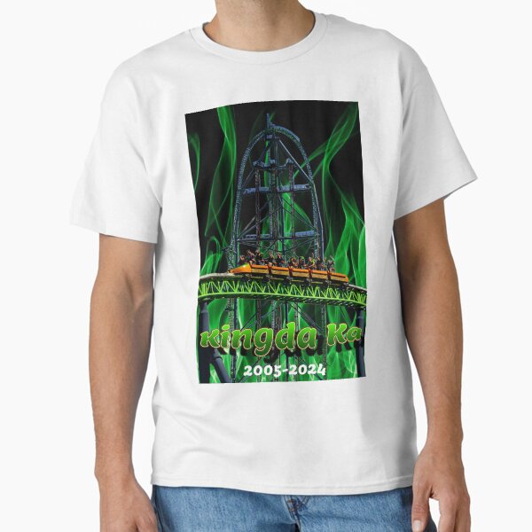 Vista previa del artículo con la obra «Montaña rusa Kingda Ka en Six Flags Great Adventure, ilustraciones y fotografías personalizadas», diseñado y vendido por coasterjamin24.