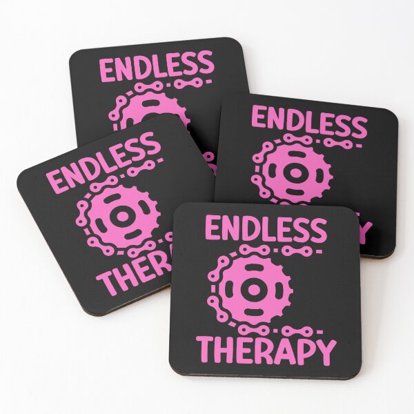 Item preview, Endless Therapy Bike Chain Wheel Cycling Lover Design designed and sold by CleanDecor.