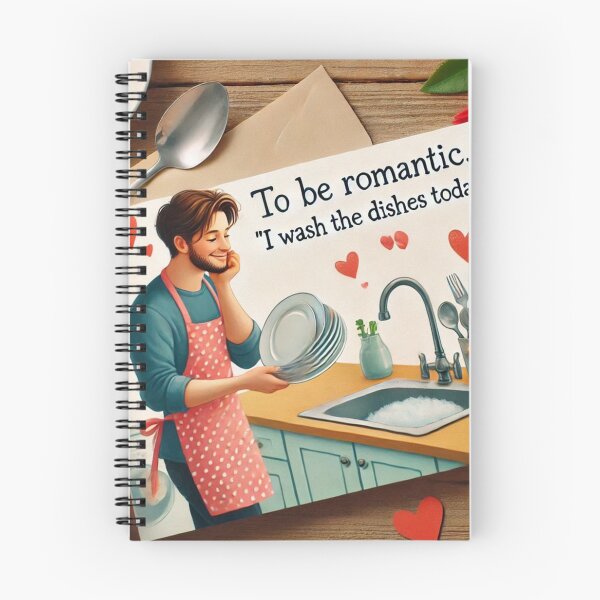 Item preview, To be romantic: Yo lavo los platos hoy designed and sold by Fazube.