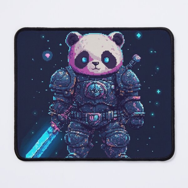 Item preview, Pixel Panda Knight designed and sold by Kaos-Bit.
