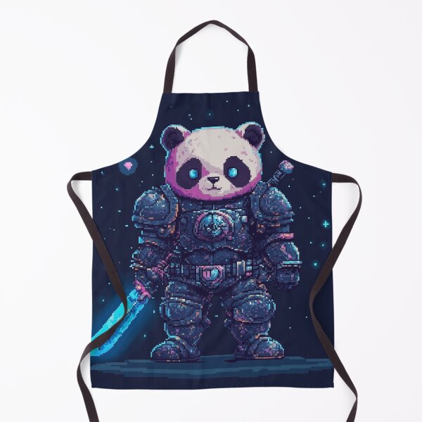 Item preview, Pixel Panda Knight designed and sold by Kaos-Bit.