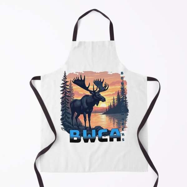 Item preview, Moose at Sunset - BWCA Wilderness Design designed and sold by WayoftheWater.