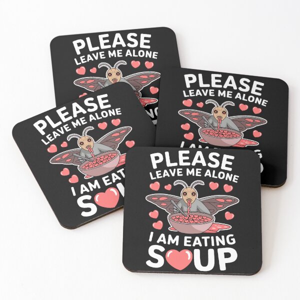 Item preview, Please Leave Me Alone I Am Eating Soup - Valentine's Mothman designed and sold by GRABAPSHOP.