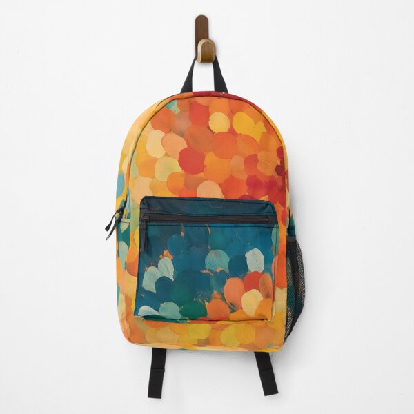 Item preview, A vibrant and dynamic design of color and form, reminiscent of a blooming flower seen through the lens of pointillism. designed and sold by HEMRO.