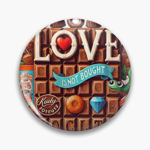 Item preview, Love is not bought, but a good chocolate is to conque you designed and sold by Fazube.