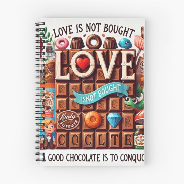 Item preview, Love is not bought, but a good chocolate is to conque you designed and sold by Fazube.