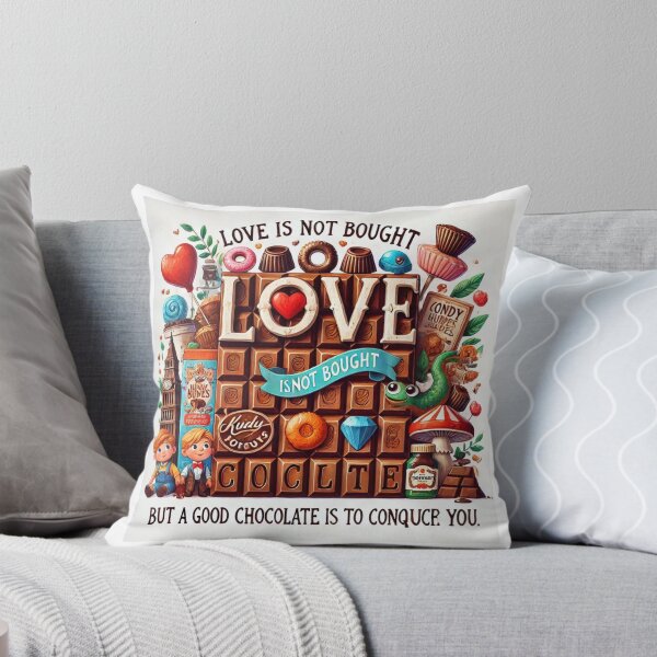 Item preview, Love is not bought, but a good chocolate is to conque you designed and sold by Fazube.