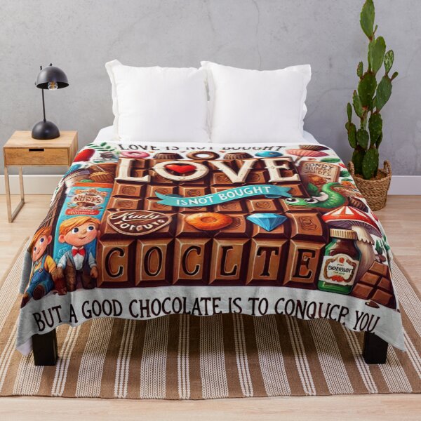 Item preview, Love is not bought, but a good chocolate is to conque you designed and sold by Fazube.