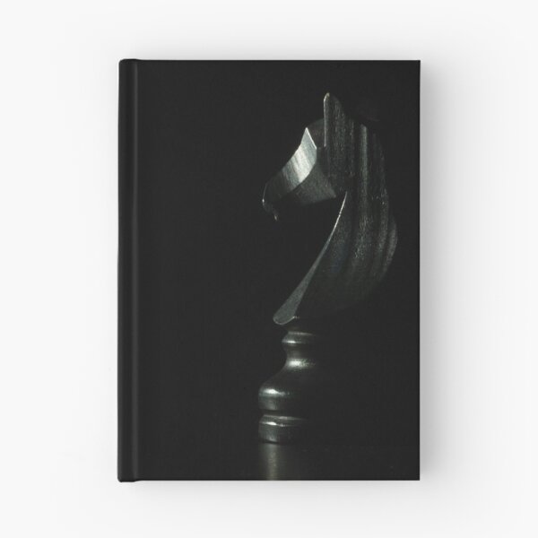 Item preview, Chess black knight - minimalistic elegant design chess figure designed and sold by Chess64.