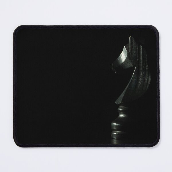 Item preview, Chess black knight - minimalistic elegant design chess figure designed and sold by Chess64.