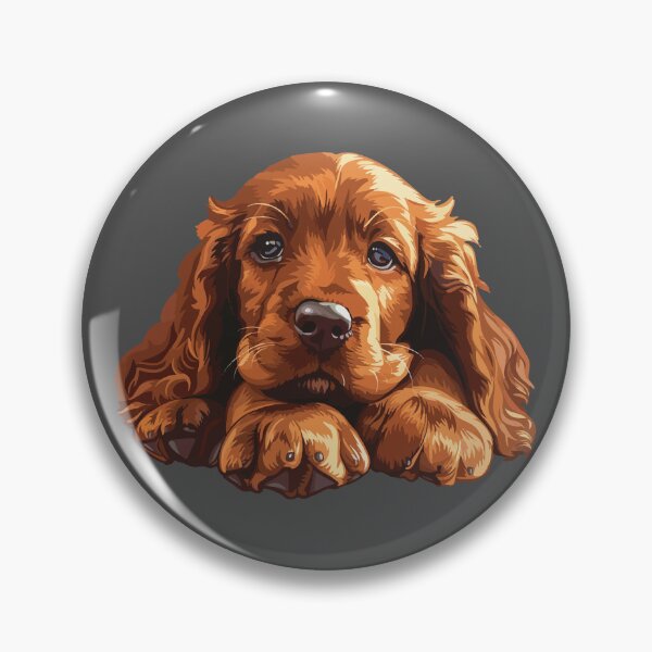 Artikelvorschau, Irish Setter Welpe entworfen und verkauft von VelvetRoom.