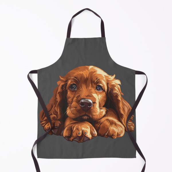 Artikelvorschau, Irish Setter Welpe entworfen und verkauft von VelvetRoom.