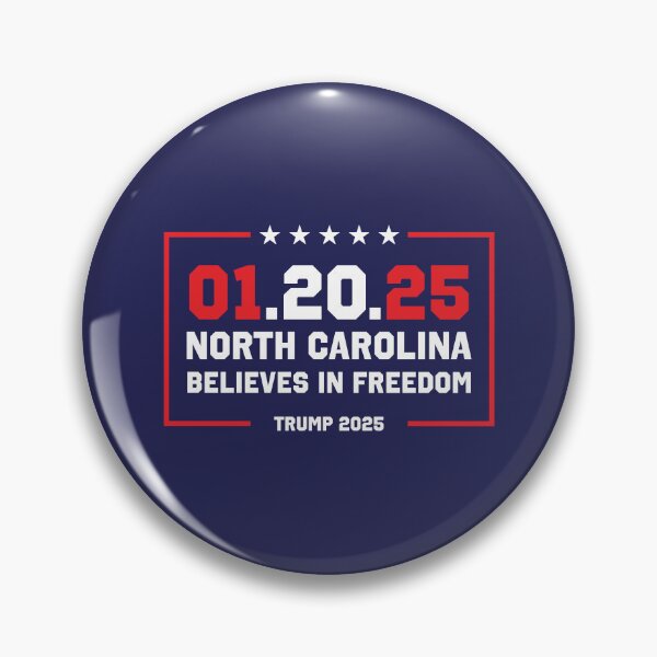 Item preview, 01.20.25: North Carolina Believes in Freedom designed and sold by Infinite Freedom.