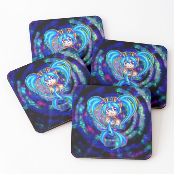 Item preview, Hatsune Miku - heart hair designed and sold by kaypanicarts.
