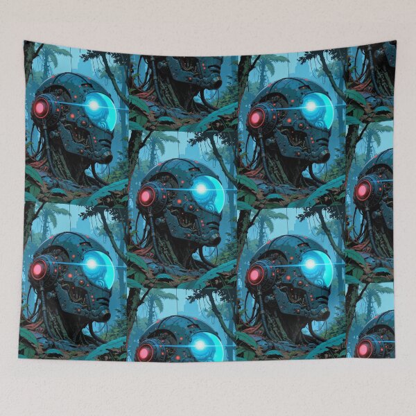 Item preview, Robot futuristic blue, Robot #004 futuristic blue designed and sold by Martinez-TS.