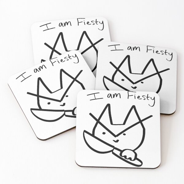 Item preview, i am fiesty designed and sold by LancelotDesigns.
