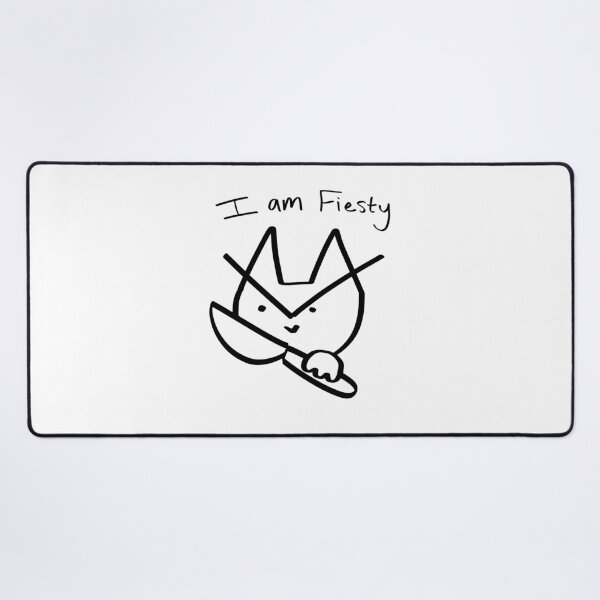 Item preview, i am fiesty designed and sold by LancelotDesigns.