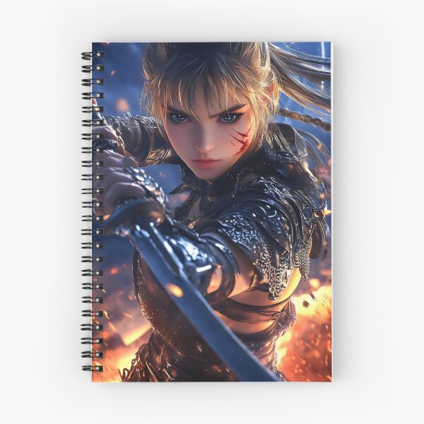 Item preview, realistic anime warrior designed and sold by Lewis-mart.