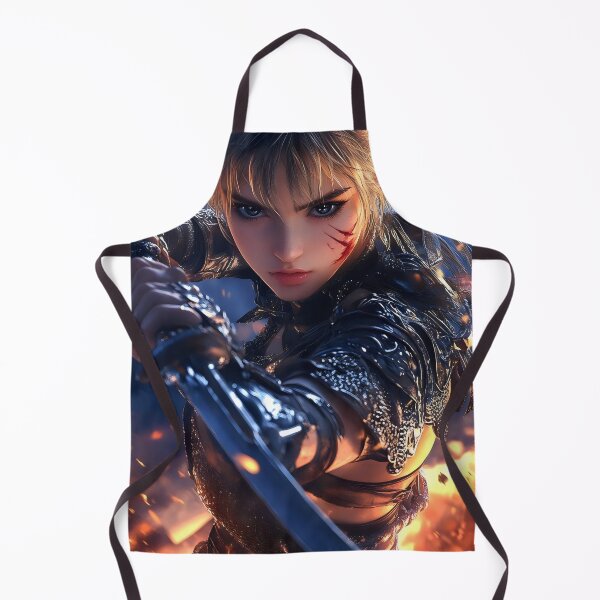 Item preview, realistic anime warrior designed and sold by Lewis-mart.