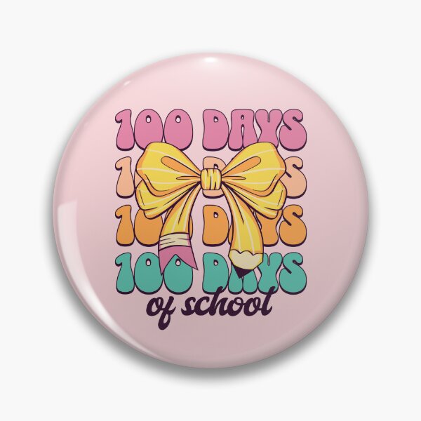 Item preview, 100 Days Of School Retro Coquette designed and sold by RockBeeDesigns.