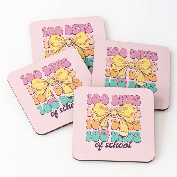 Item preview, 100 Days Of School Retro Coquette designed and sold by RockBeeDesigns.